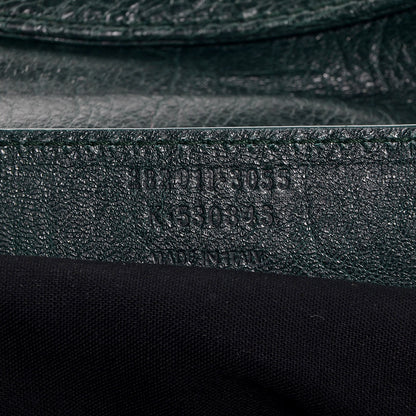 Balenciaga Agneau Giant 12 Silver Hardware Envelope Clutch Poker Fonce 8 of 10