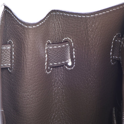 Hermes Epsom Kelly Sellier 35 Etoupe 10 of 39