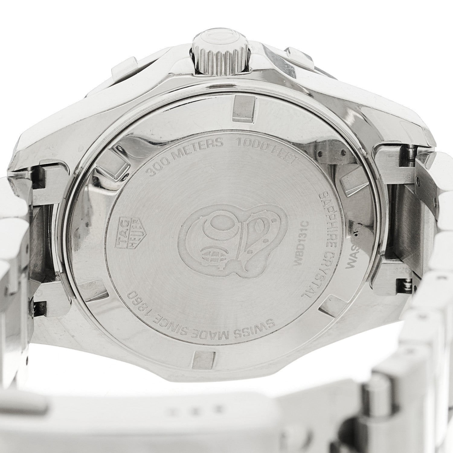 Tag Heuer Stainless Steel Diamond Bezel Mother of Pearl 36mm Aquaracer Lady Quartz Watch WBD131C 4 of 5