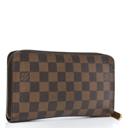 Louis Vuitton Damier Ebene Zippy Organizer Wallet 3 of 10