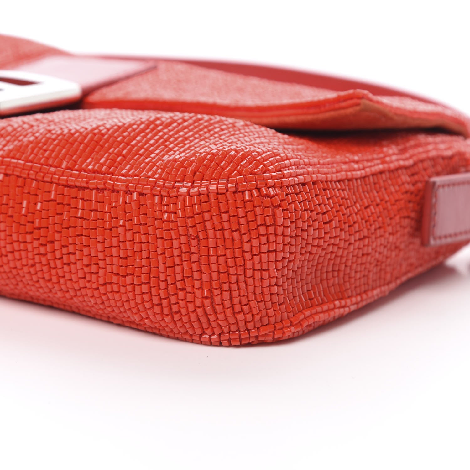 Fendi Beaded Baguette Papavero 10 of 12