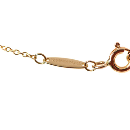 Tiffany 18K Yellow Gold Diamond .05ct Elsa Peretti Diamonds by the Yard Pendant Necklace 5 of 6