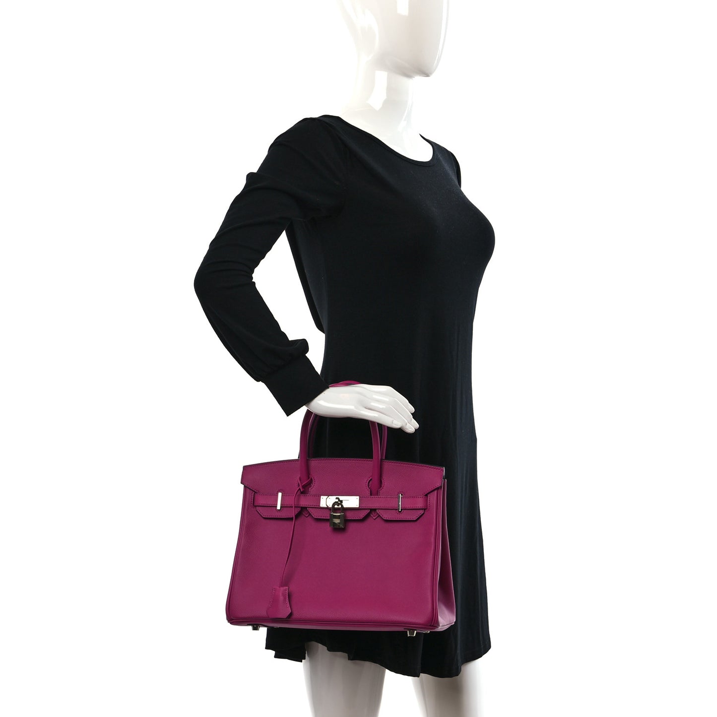 Epsom BIRKIN 30 Rose Pourpre