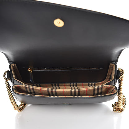 Burberry Smooth Calfskin Link Shoulder Bag Black 5 of 10