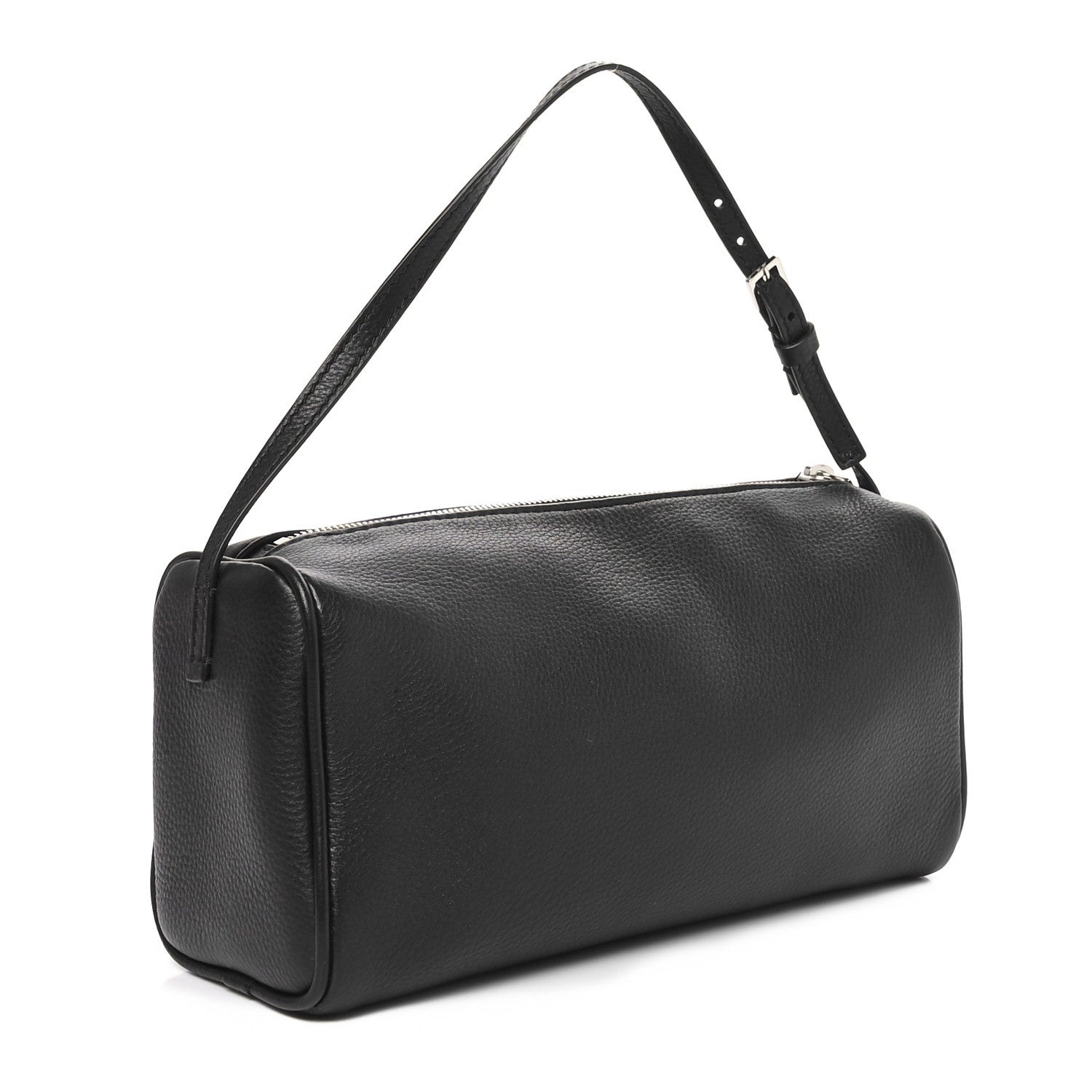 The Row Grained Calfskin 90's Bag Black 3 of 9