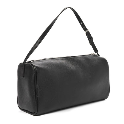 The Row Grained Calfskin 90's Bag Black 3 of 9