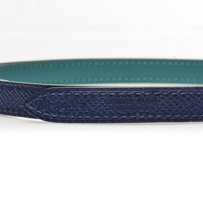 Hermes Swift Epsom13mm Focus Belt 80 Malachite Bleu Saphir 4 of 6
