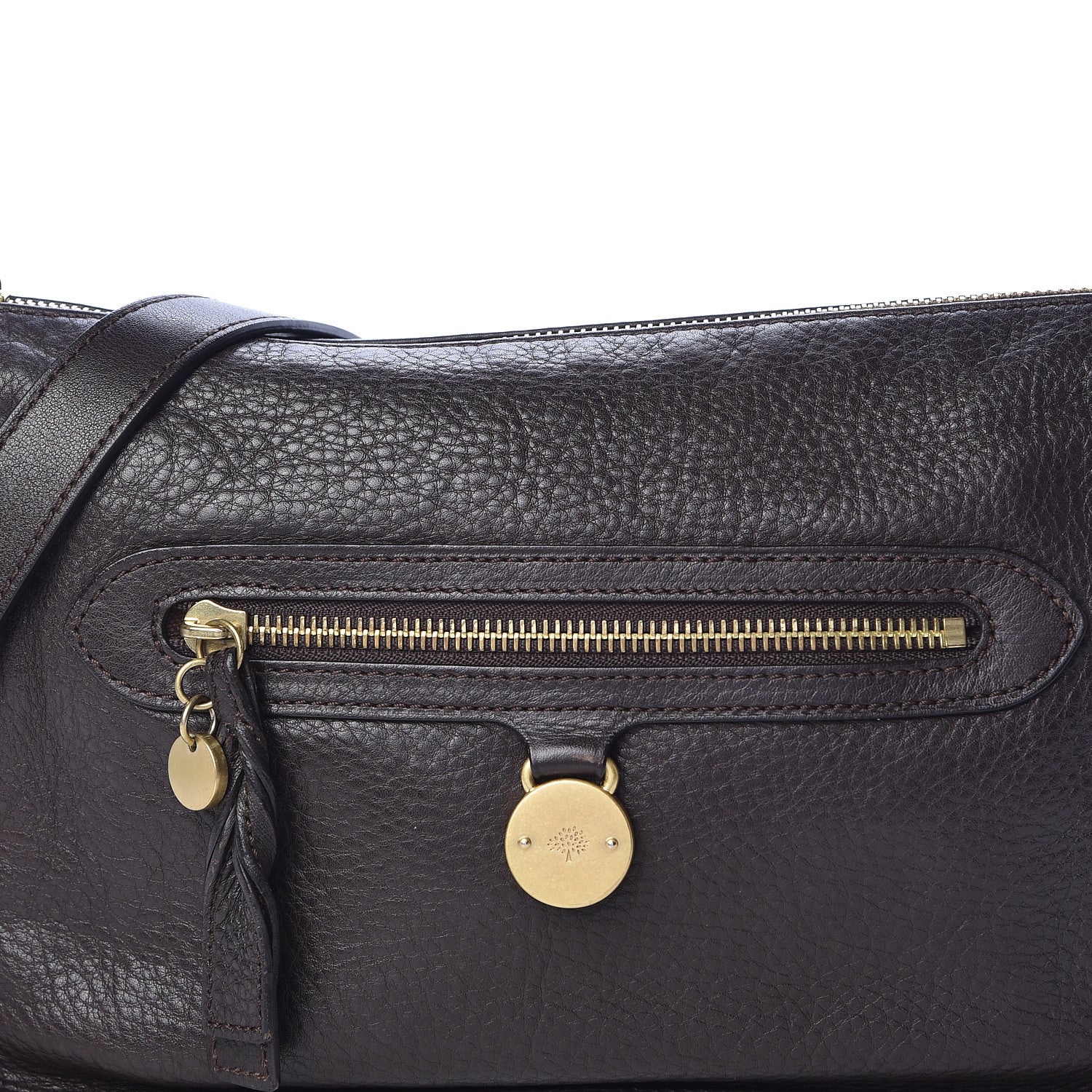 Mulberry Calfskin Somerset Shoulder Bag Brown 13 of 13