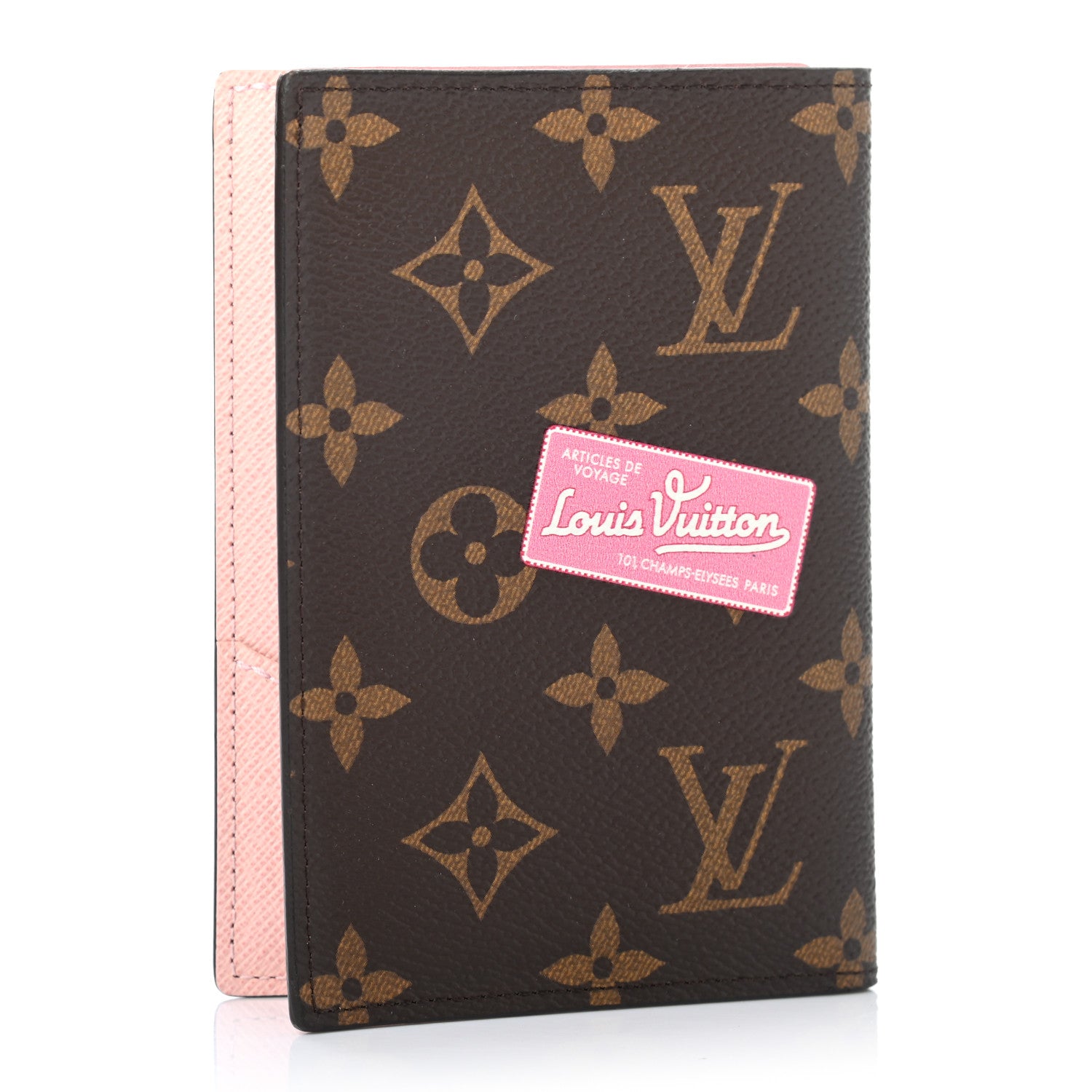 Louis Vuitton Monogram My LV World Tour Passport Cover Rose Ballerine 5 of 15