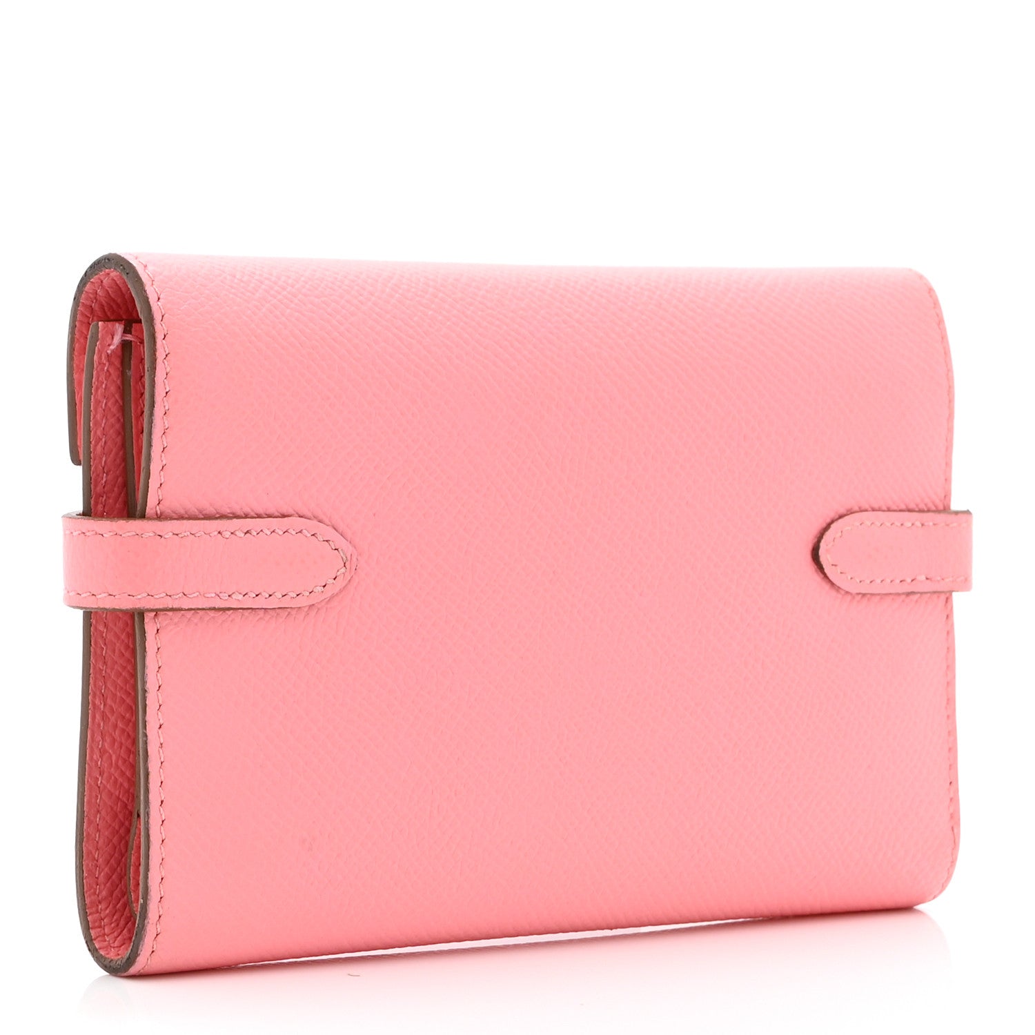 Hermes Epsom Medium Kelly Wallet Rose Confetti 3 of 9