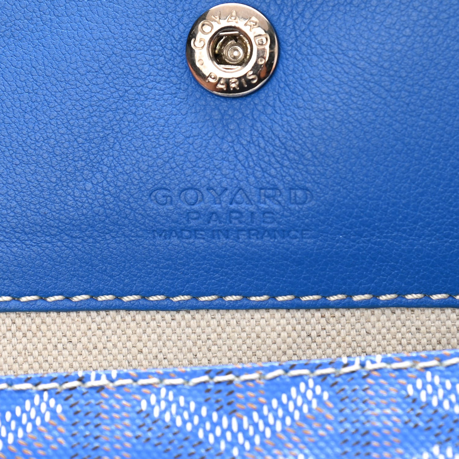 Goyard Goyardine Saint Louis GM Sky Blue 6 of 14