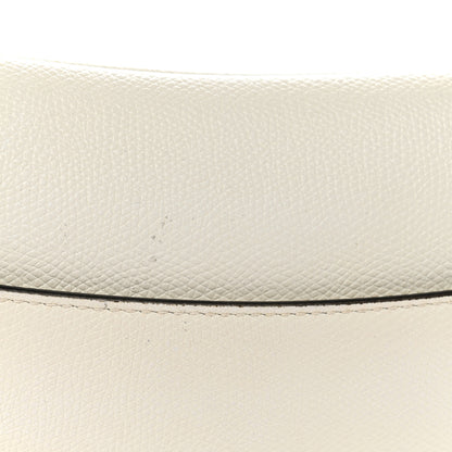 Christian Dior Grained Calfskin Mini Saddle Bag White 12 of 12