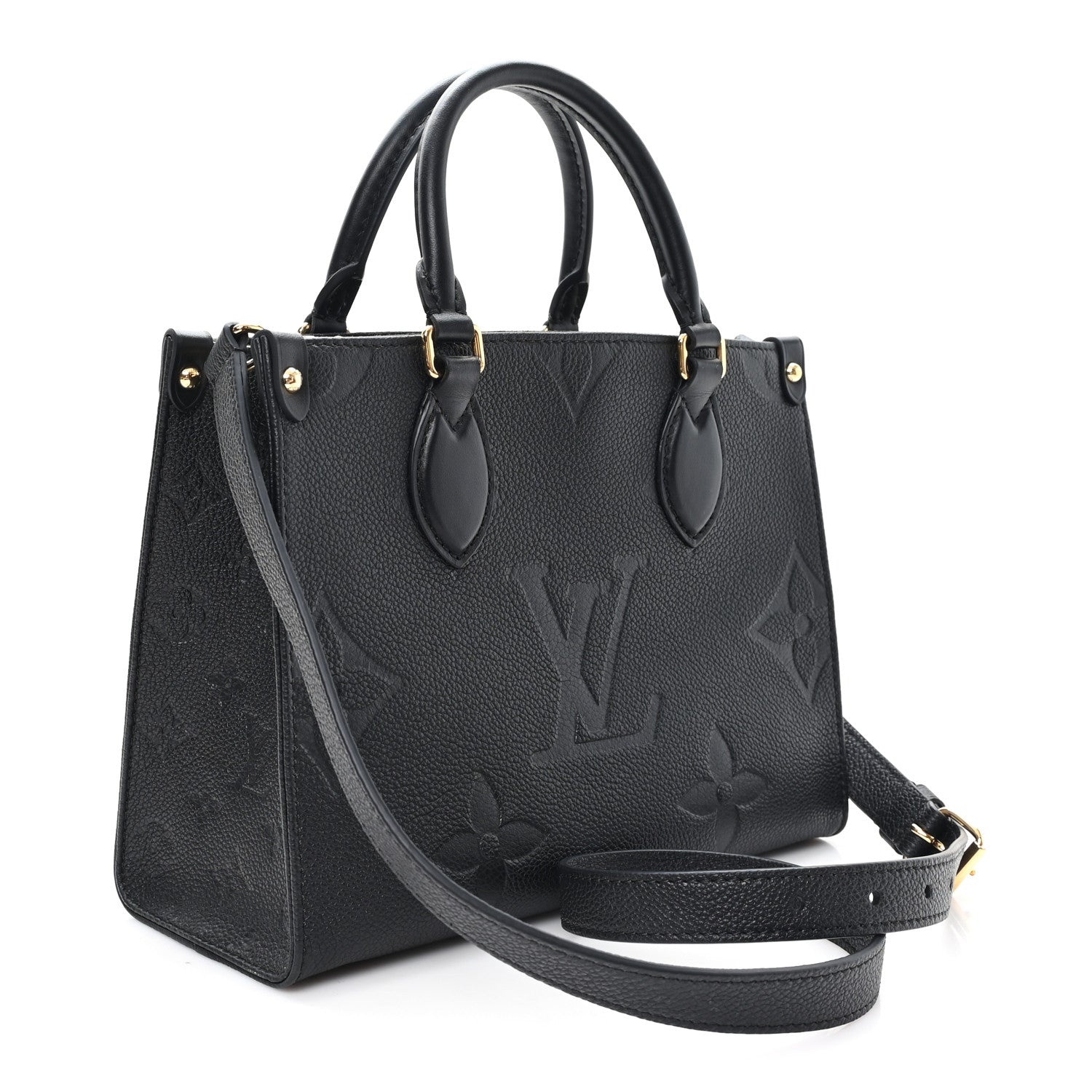 Louis Vuitton Empreinte Monogram Giant Onthego PM Black 3 of 10