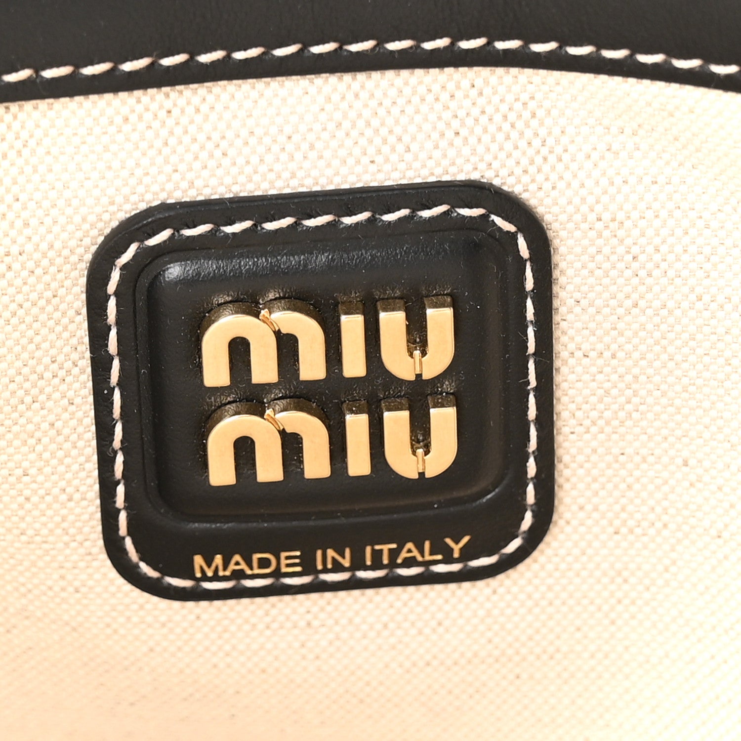 Miu Miu Nappa Ivy Bag Black 6 of 9