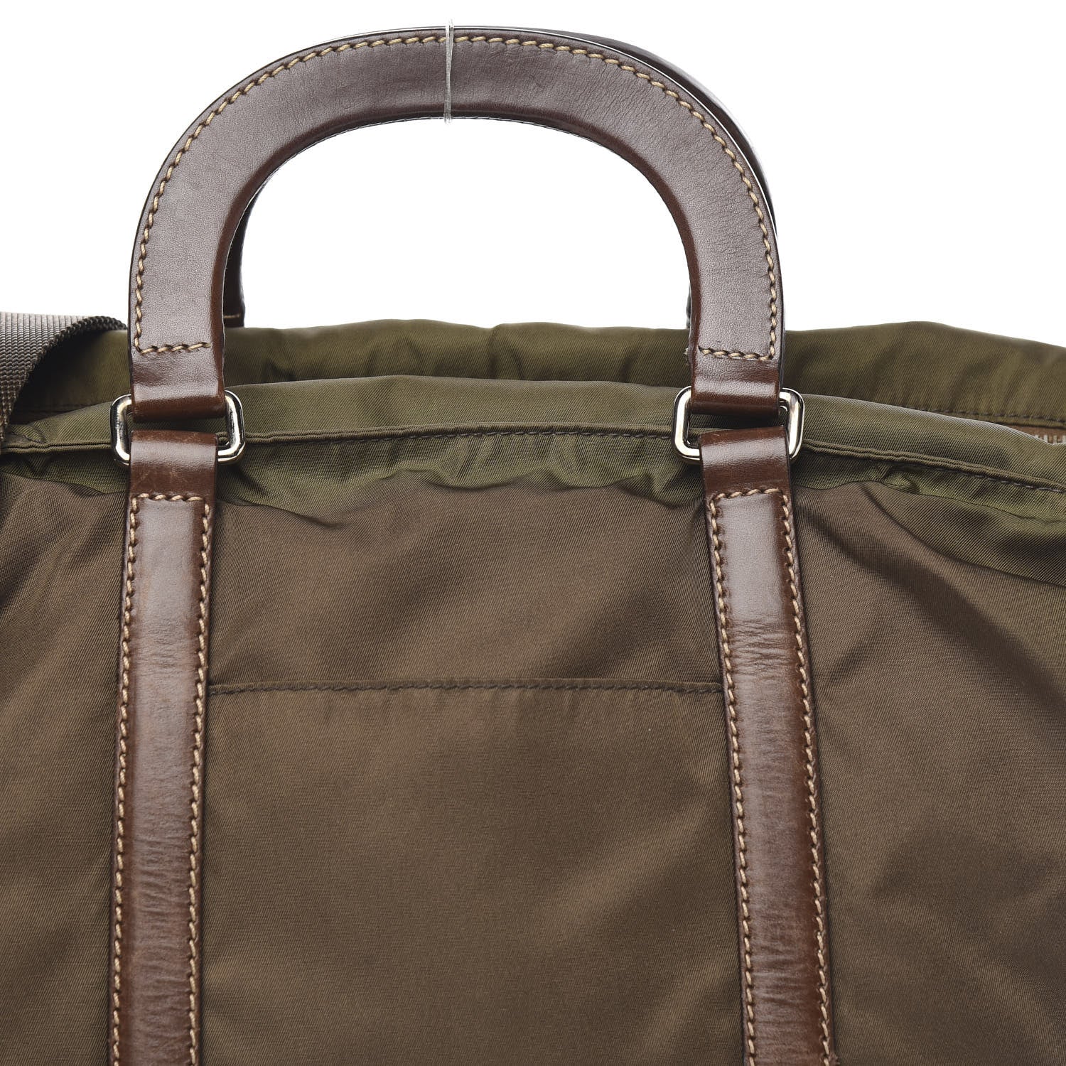 Prada Tessuto Nylon Viaggio Travel Bag Bruciato 12 of 12