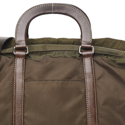 Prada Tessuto Nylon Viaggio Travel Bag Bruciato 12 of 12
