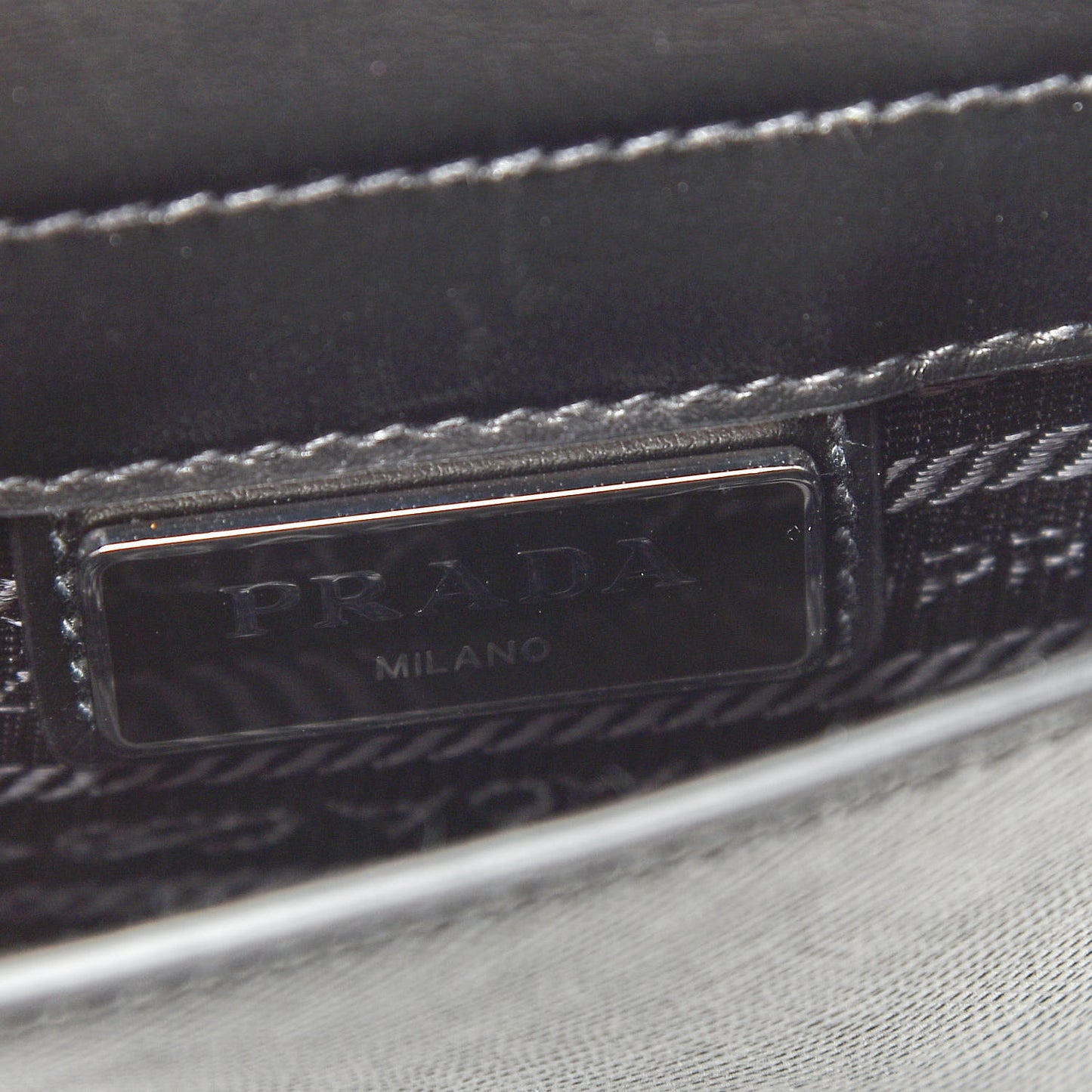 Saffiano City Calfskin Travel Crossbody Bag Black