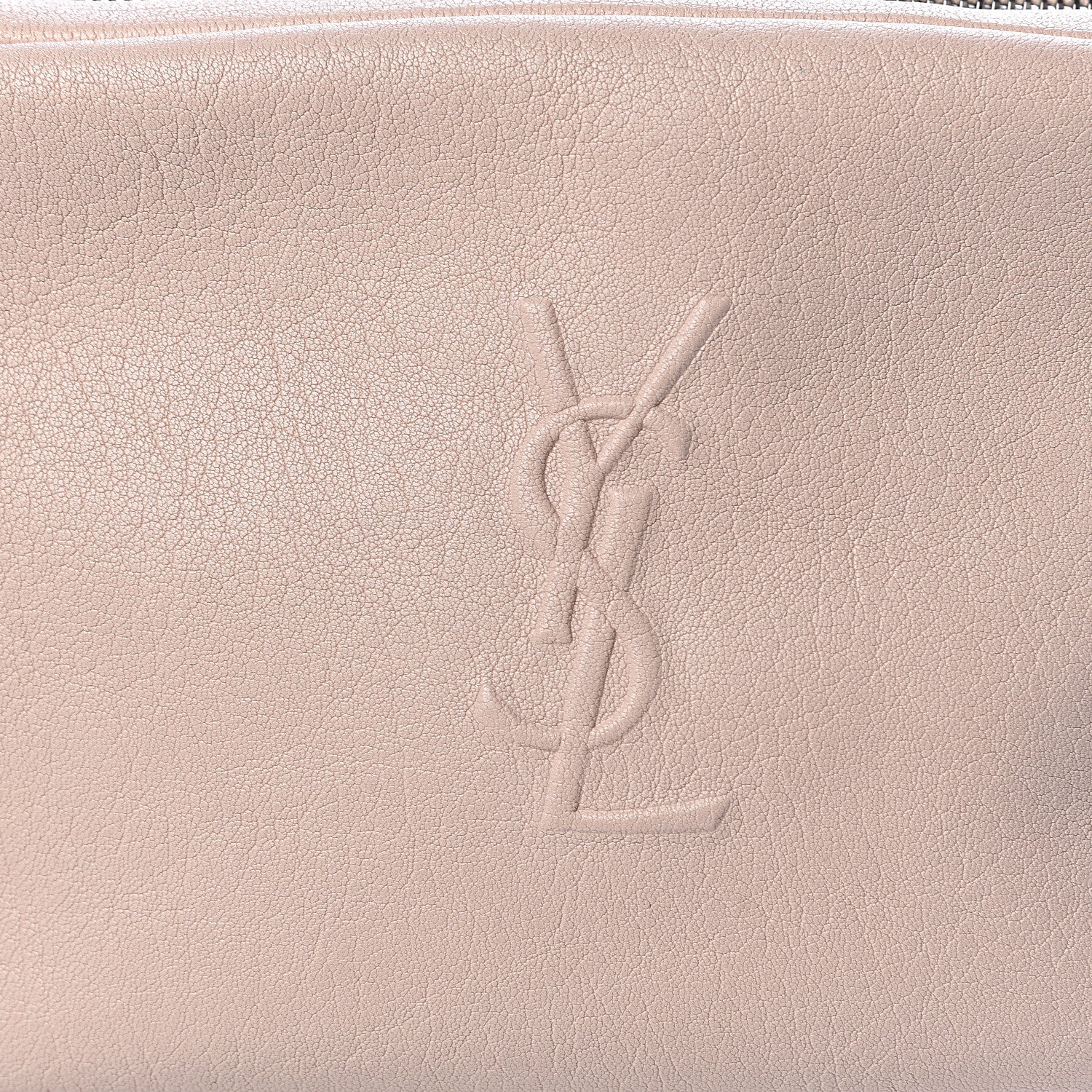 Saint Laurent Lambskin Monogram Small Lou Camera Bag Marble Pink 7 of 10