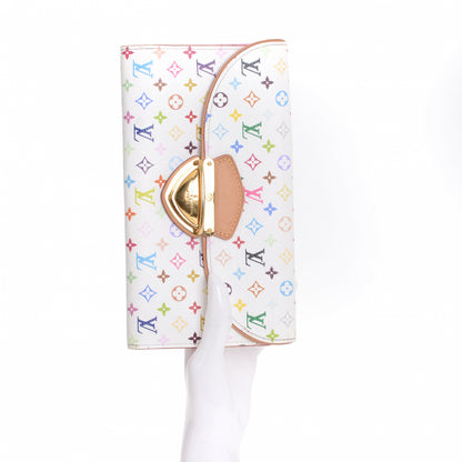 Louis Vuitton Monogram Multicolor Eugenie Wallet White 2 of 8