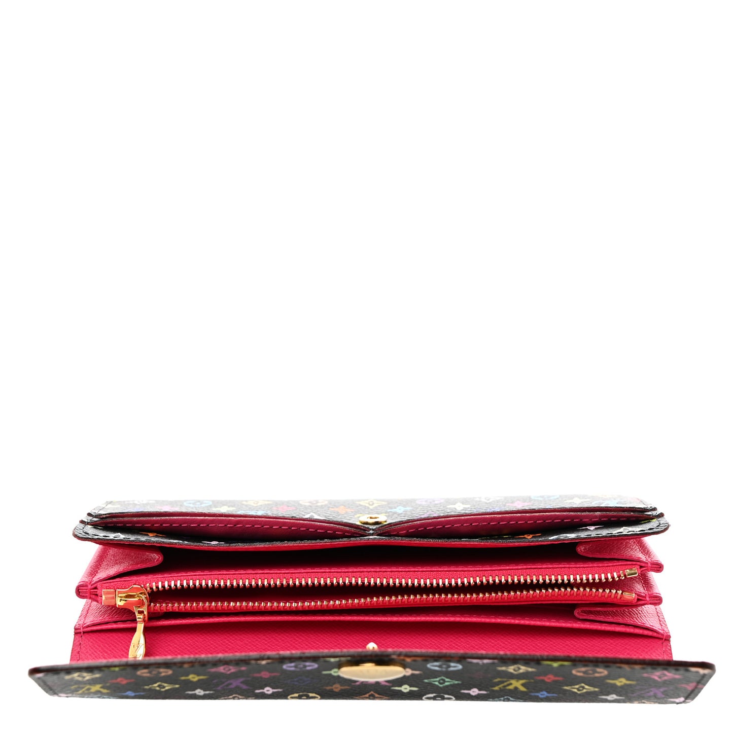 Monogram Multicolor Sarah Wallet Black Grenade