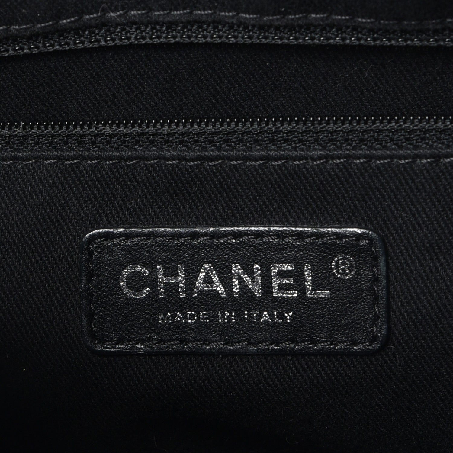 Chanel Iridescent Caviar Quilted Tall Chic Shopping Tote Dark Gold 6 of 16