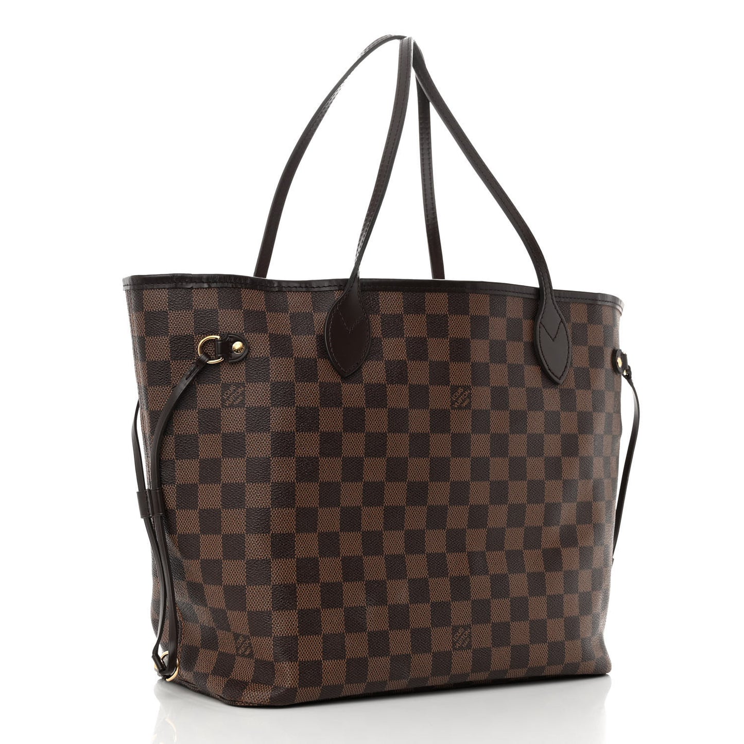 Damier Ebene Neo Neverfull MM Rose Ballerine