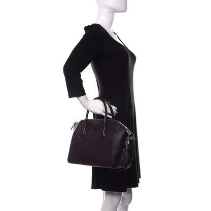 Givenchy Sugar Goatskin Small Antigona Aubergine 3 of 12
