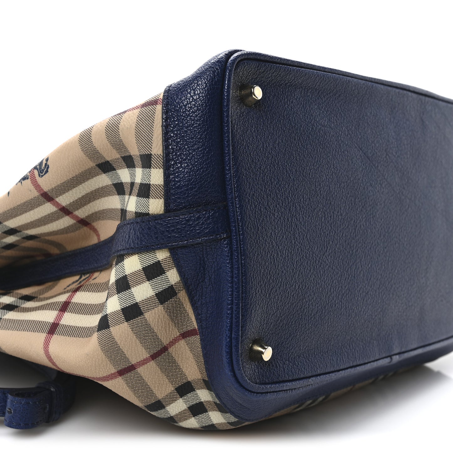 Haymarket Check Medium Golderton Tote Blue