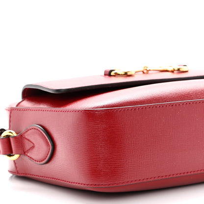 Gucci Azalea Calfskin Small Horsebit 1955 Shoulder Bag New Cherry Red 9 of 11
