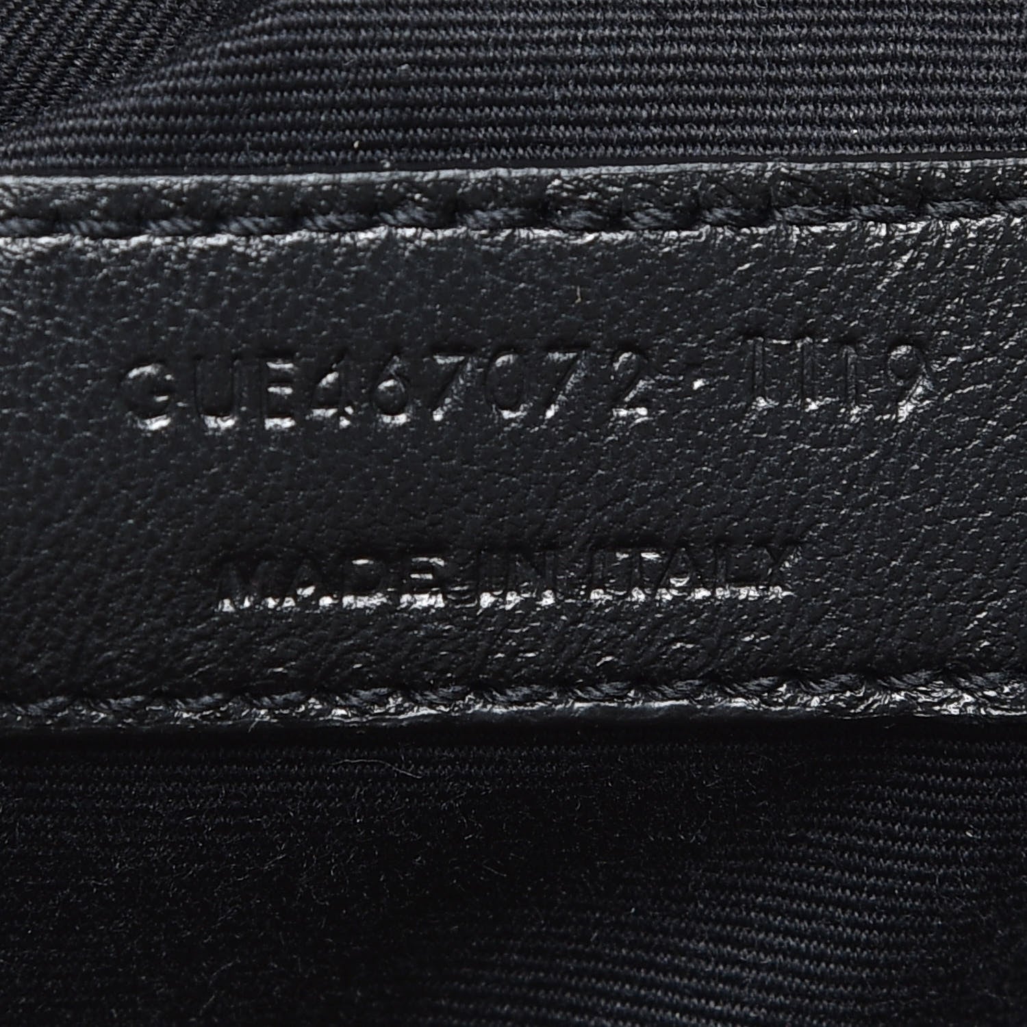 Saint Laurent Calfskin Y Quilted Monogram Toy Loulou Crossbody Bag Latte 10 of 12