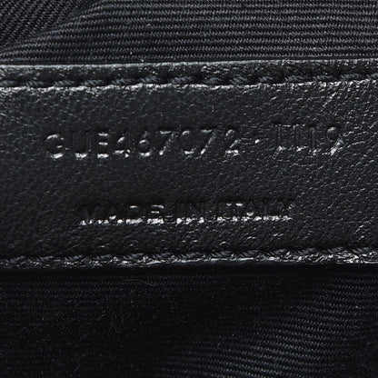 Saint Laurent Calfskin Y Quilted Monogram Toy Loulou Crossbody Bag Latte 10 of 12