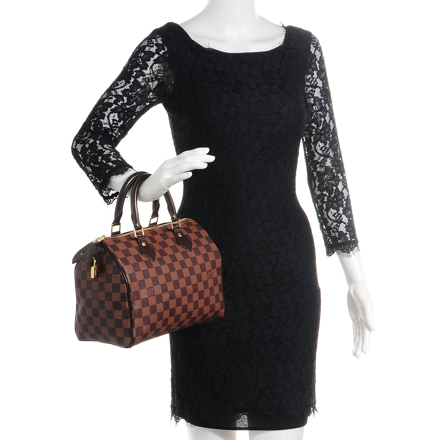 Louis Vuitton Damier Ebene Speedy 25 2 of 7