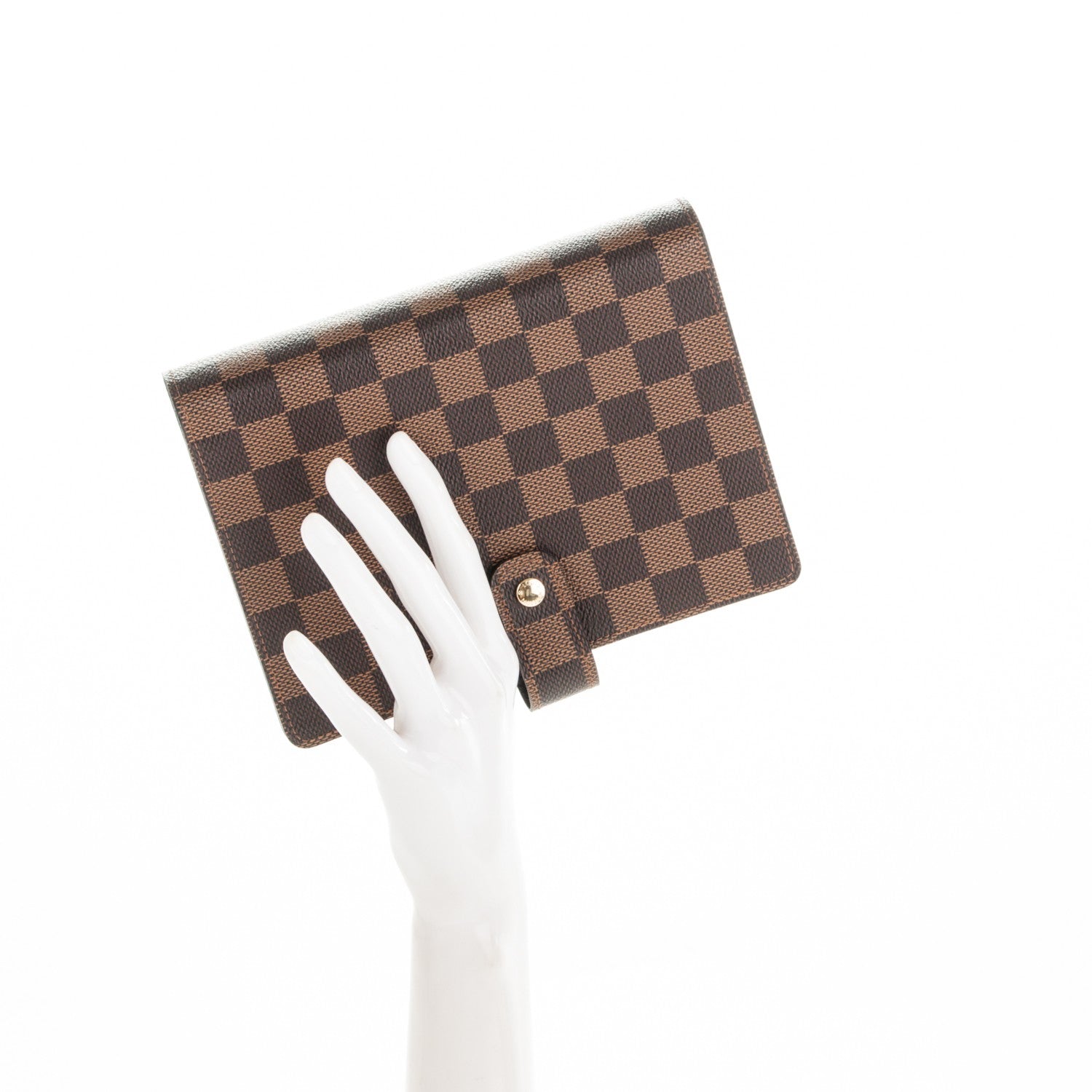 Louis Vuitton Damier Ebene Medium Ring Agenda Cover 2 of 6