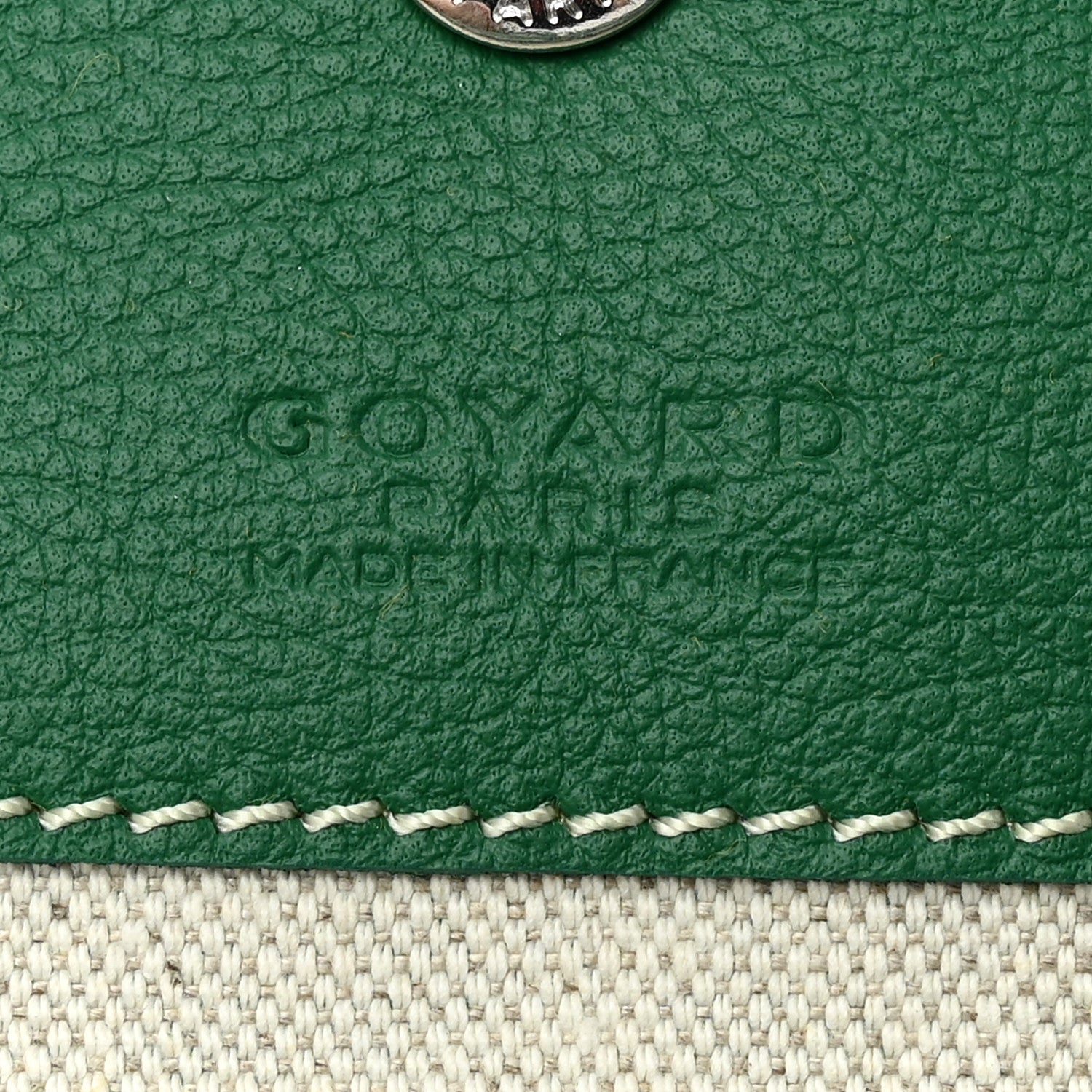 Goyard Goyardine Saint Louis PM Green 6 of 9