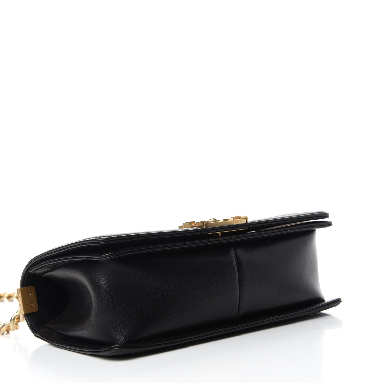 Chanel Lambskin Quilted Medium Boy Flap Black 4 of 11