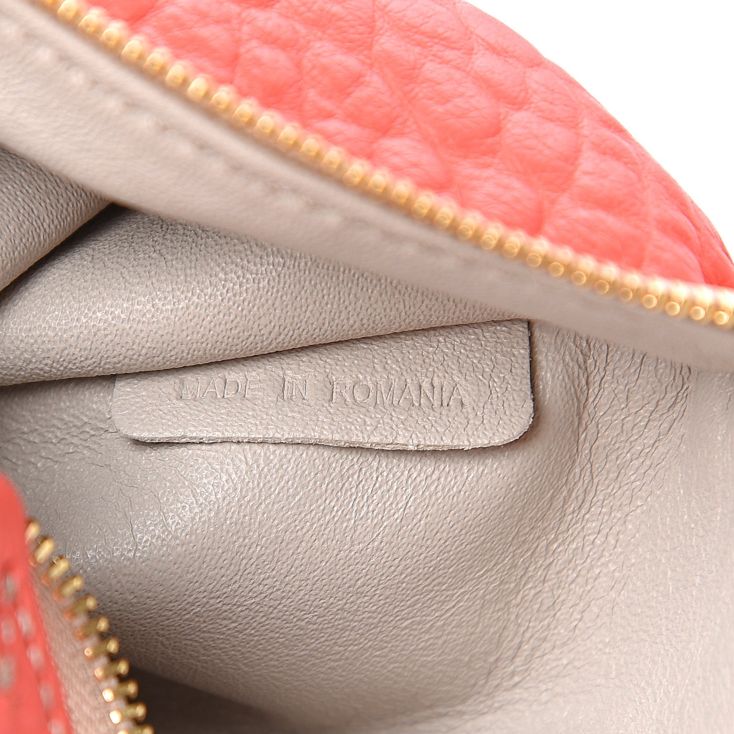 Burberry Signature Grain Calfskin Check Embossed Small Canterbury Tote Rose Pink 5 of 9