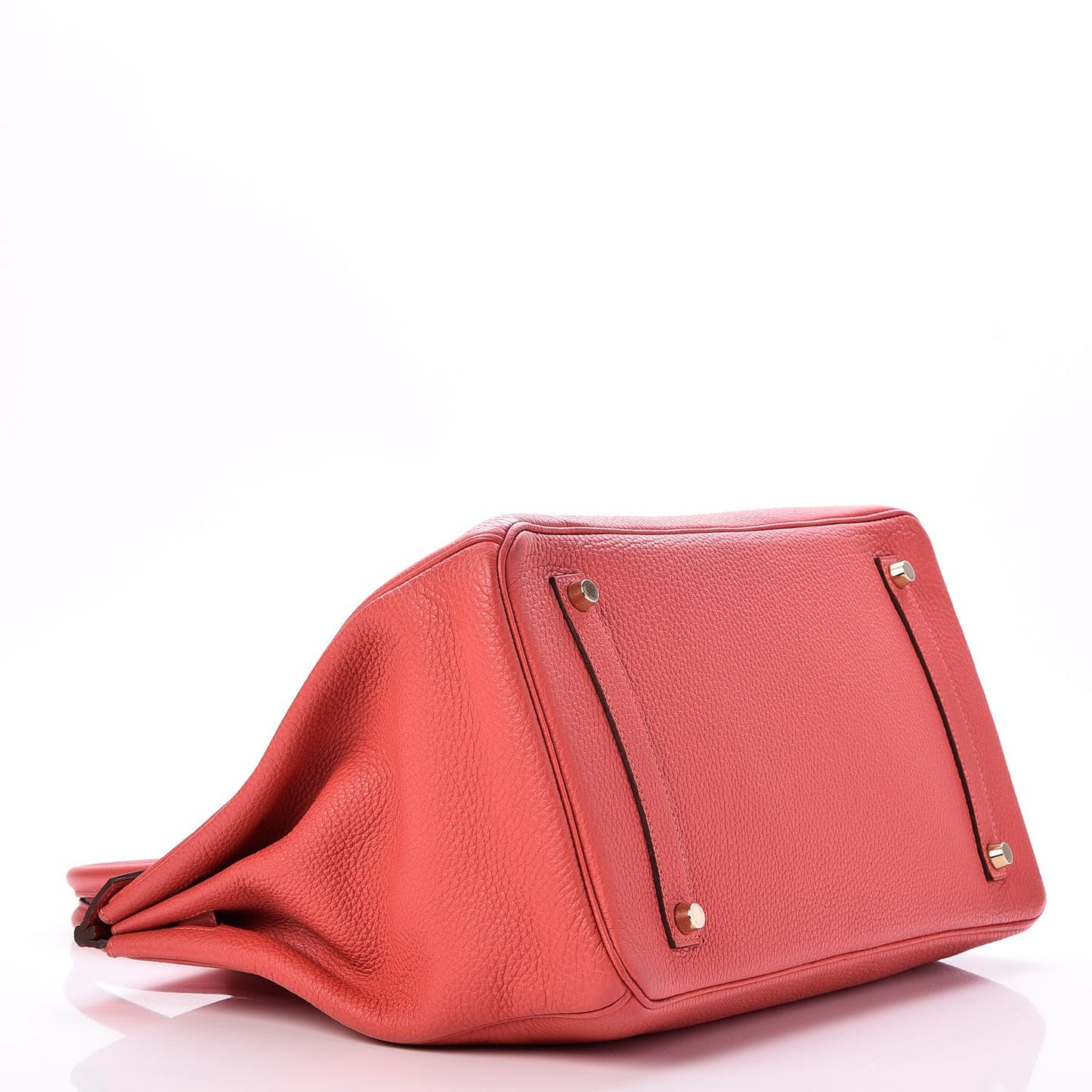Togo Birkin 35 Rouge Pivoine