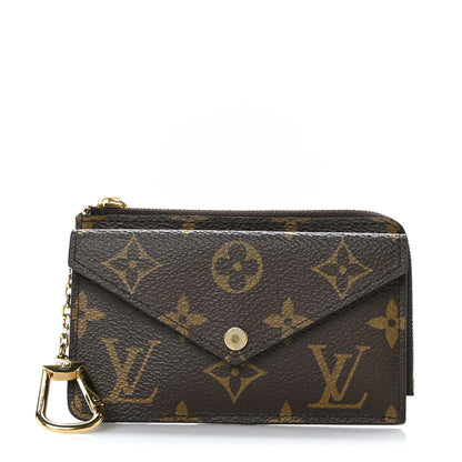 Louis Vuitton Monogram Recto Verso Card Holder Black 1 of 8