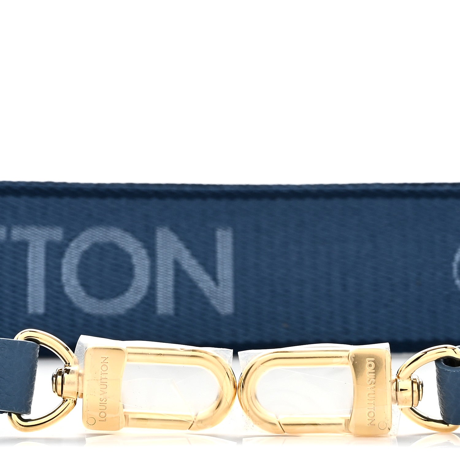 Louis Vuitton Jacquard Diane Shoulder Strap Blue Jean 3 of 3