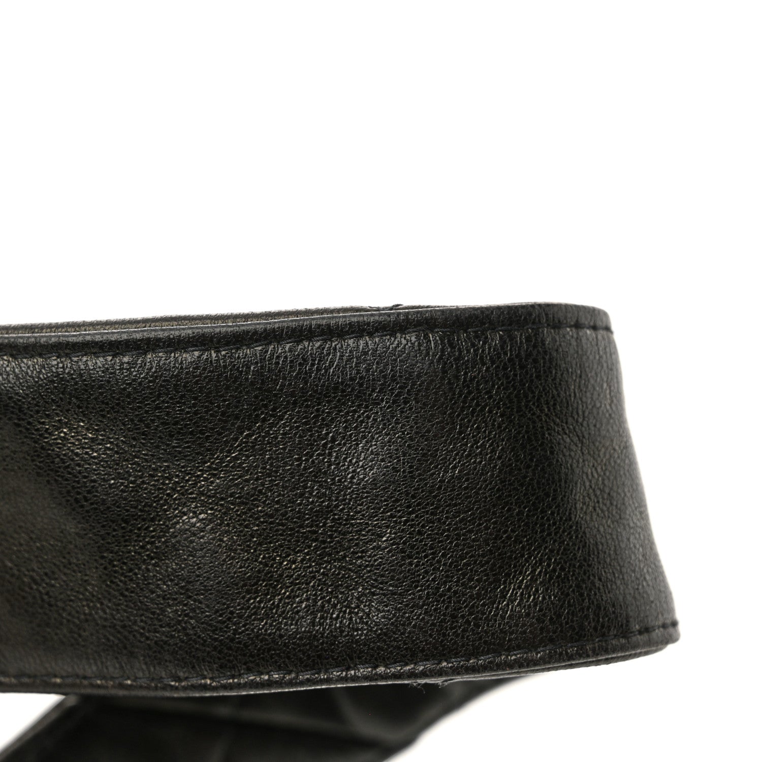 Chanel Lambskin Quilted Tassel Flap Camera Case Black 16 of 17