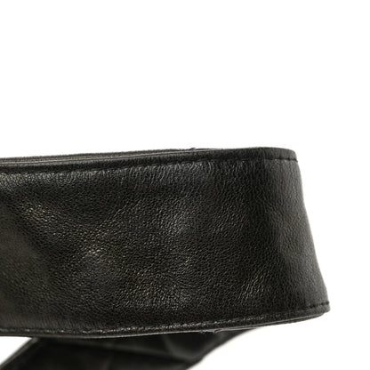 Chanel Lambskin Quilted Tassel Flap Camera Case Black 16 of 17