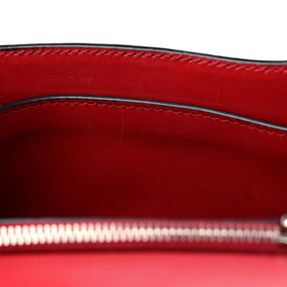 Prada Saffiano City Calfskin Studded Large Elektra Shoulder Bag Fuoco Black 11 of 11