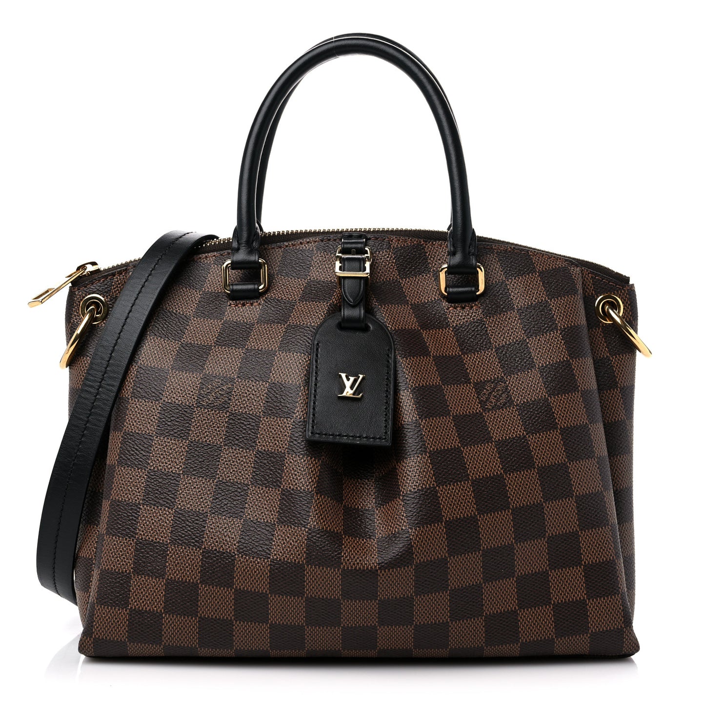 Damier Ebene Odeon Tote PM Black