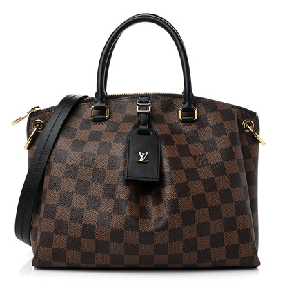 Louis Vuitton Damier Ebene Odeon Tote PM Black 1 of 8