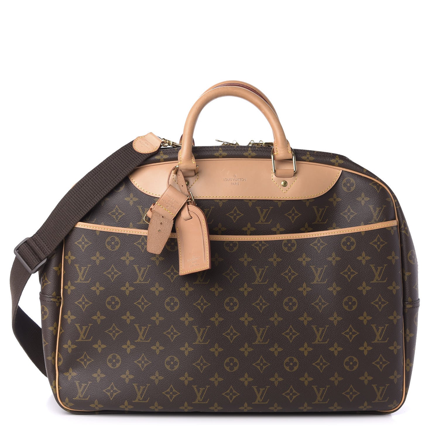 Louis Vuitton Monogram Alize 2 Compartment Luggage Travel Bag 1 of 10