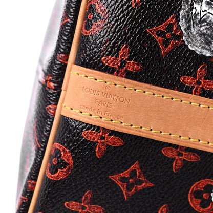 Louis Vuitton Catogram Speedy Bandouliere 30 Marron 6 of 20