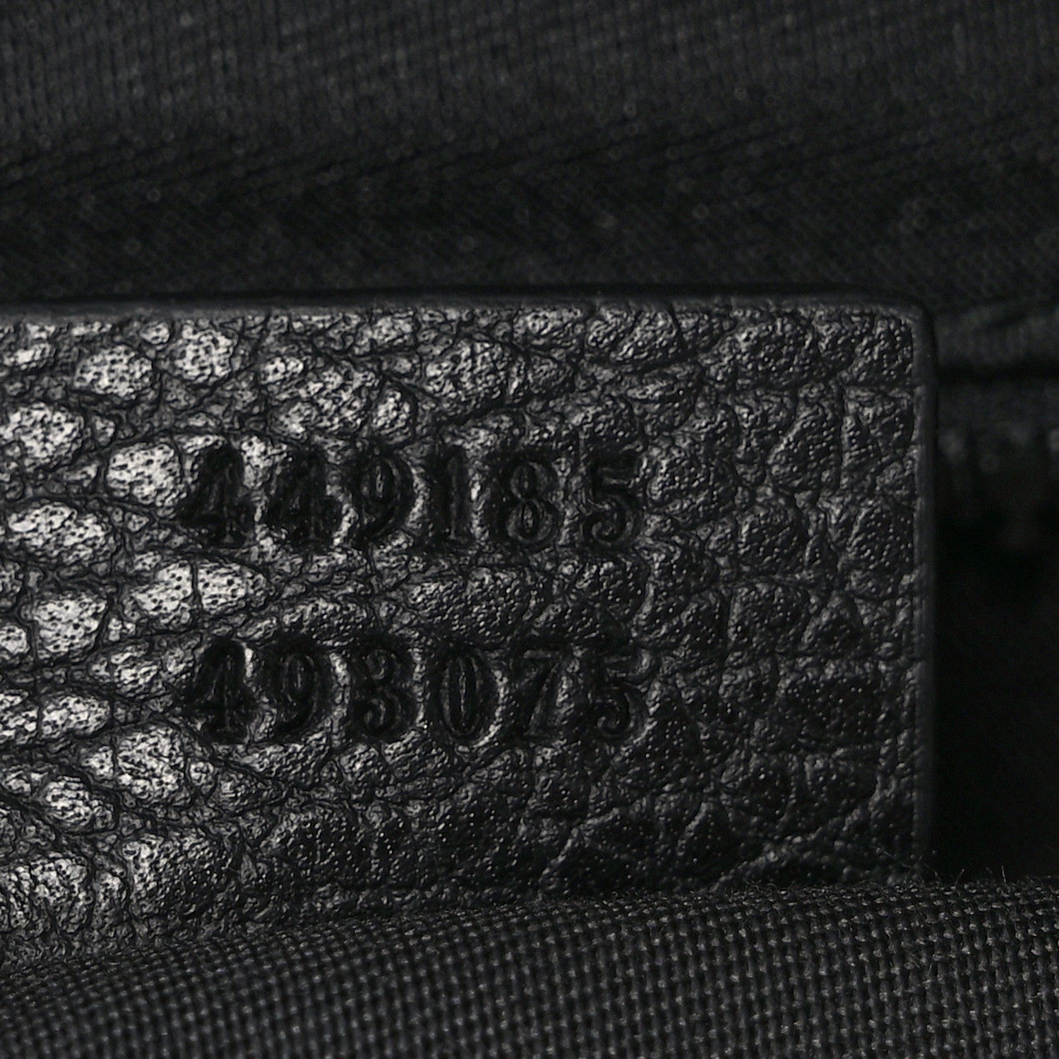 Gucci Nylon Monogram Medium Flat Messenger Bag Black 7 of 9