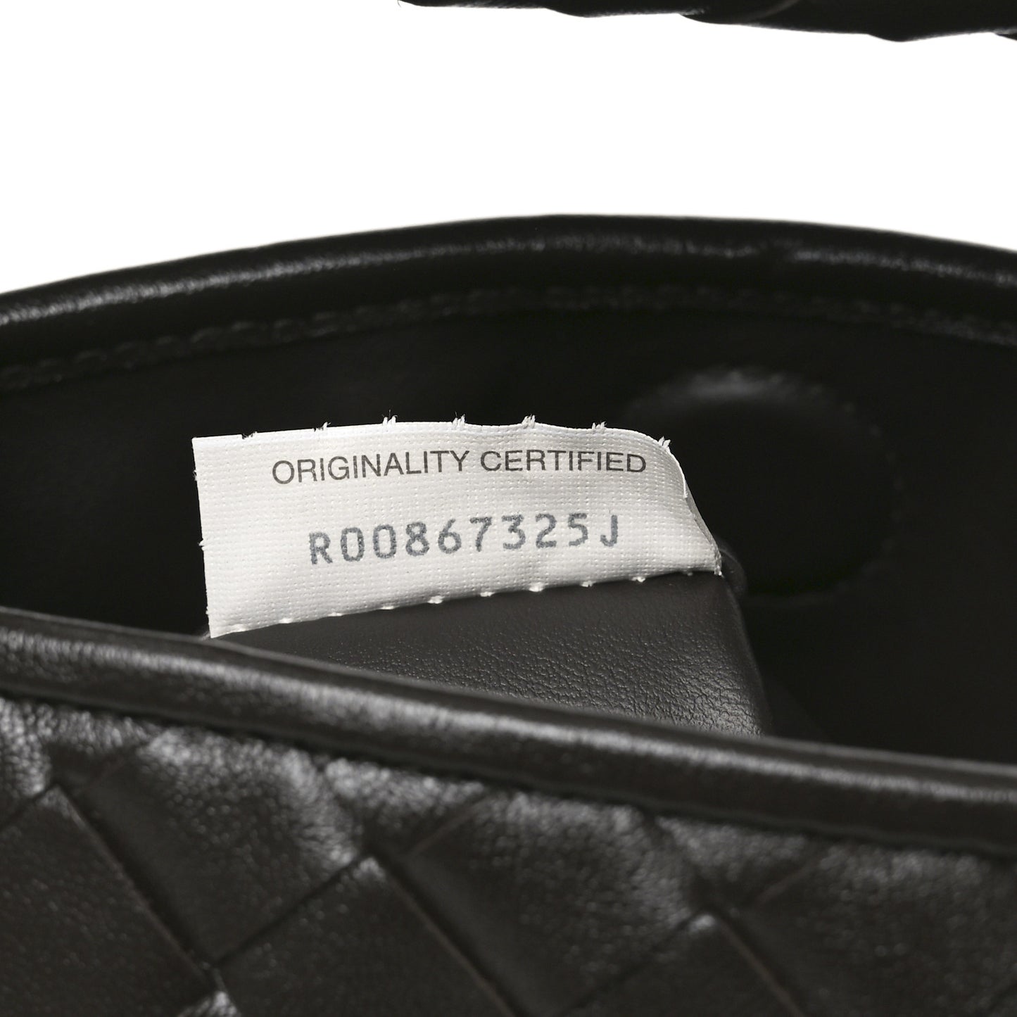 Calfskin Intrecciato Small Hop Fondant