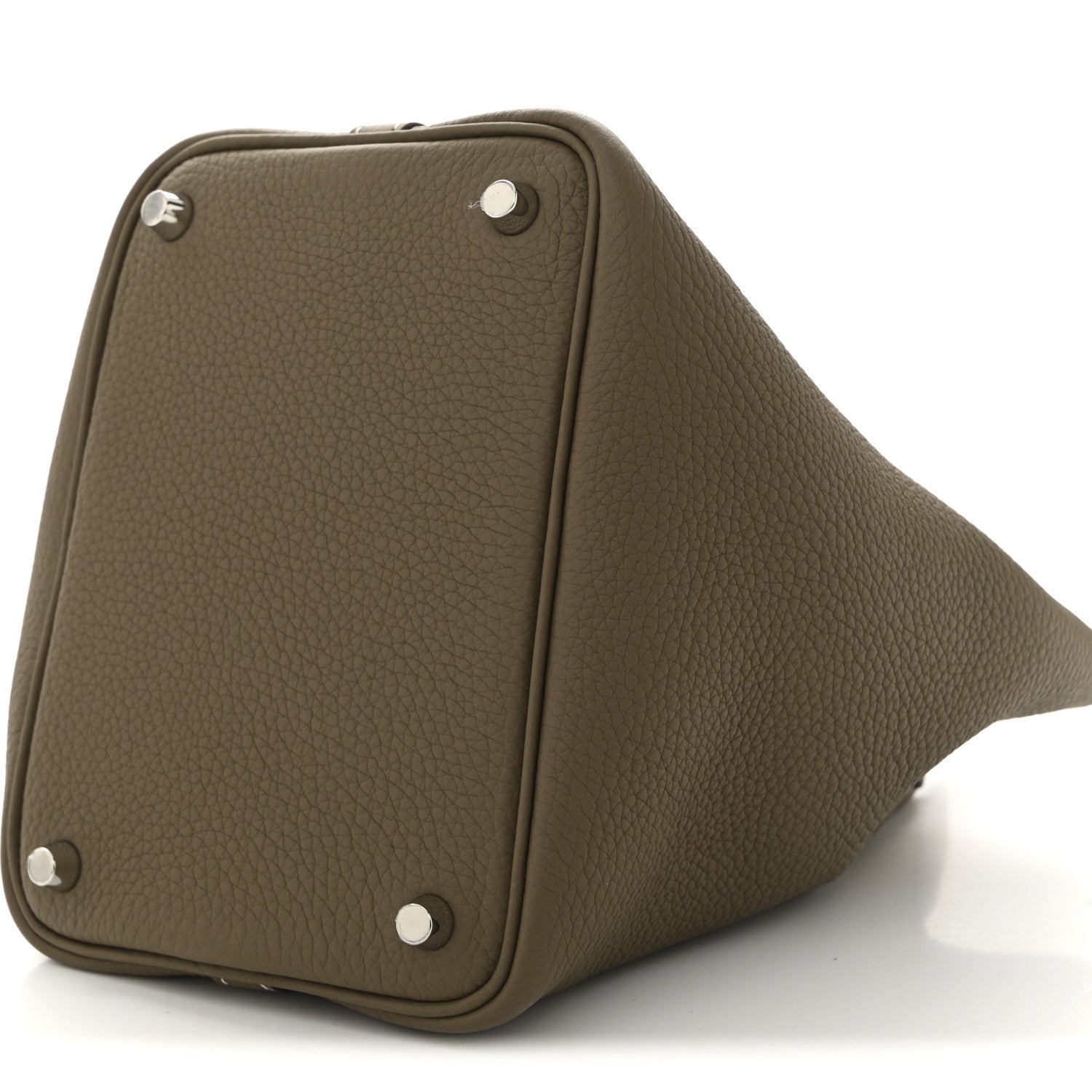 Hermes Taurillon Clemence Picotin Lock 18 PM Etoupe 10 of 10