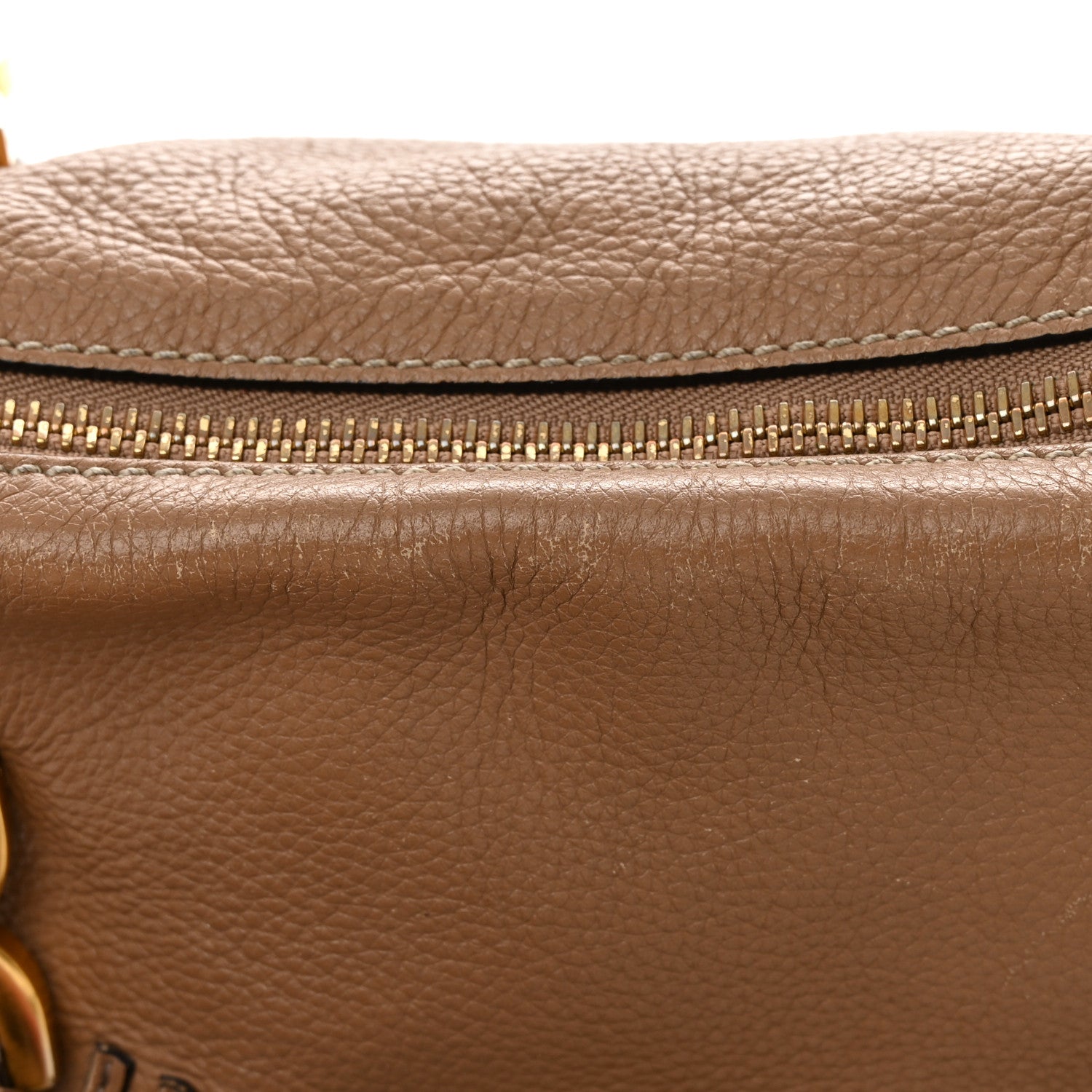 Chloe Calfskin Medium Marcie Satchel Light Tan 26 of 31